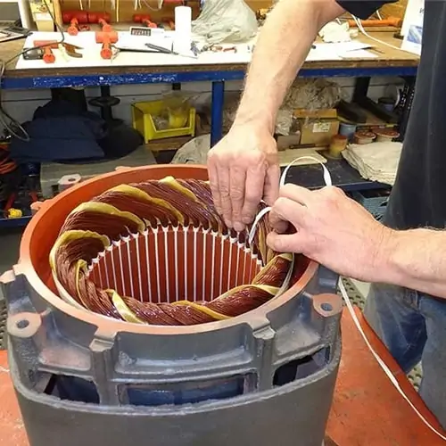 Процесс диагностики и ремонта электродвигателя